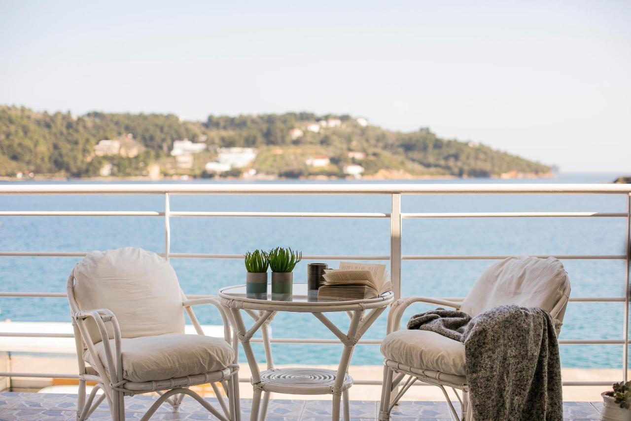 Ferienwohnung Casa Blue Marine, Philian Collection Skiathos-Stadt Exterior foto